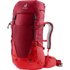 Plecak z siatką dystansową Deuter Futura 32 - masala/cherry. Czerwone plecaki Deuter, bez wzorów. Za 650.99 zł.