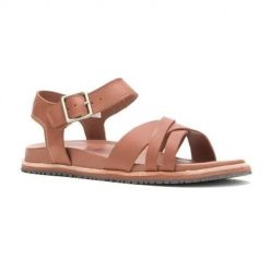 Buty eleganckie damskie Kamik Sadie. Brązowe trekkingi Kamik, z materiału, trekkingowe. Za 365.75 zł.