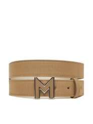 Marella Pasek Damski Cadmio 2513501057200 Beżowy. Brązowe paski Marella, bez wzorów, z materiału. Za 279.99 zł.