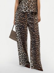 Vero Moda Spodnie materiałowe Josie 10303759 Brązowy Wide Leg. Brązowe spodnie materiałowe Vero Moda, m, bez wzorów, z materiału. Za 79.99 zł.