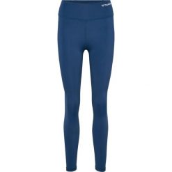 Damskie legginsy z wysokim stanem Hummel Mt Active. Niebieskie legginsy Hummel, s, bez wzorów, z podwyższonym stanem, na jogę i pilates. Za 312.00 zł.