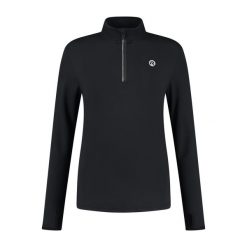 Bluza damska do biegania Rogelli Carina 2.0. Czarne bluzy Rogelli, l, bez wzorów, bez kaptura. Za 183.00 zł.