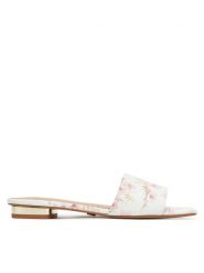Aldo Klapki Agnis 13917647 Biały. Białe klapki Aldo, bez wzorów, ze skóry, bez obcasa. Za 209.99 zł.
