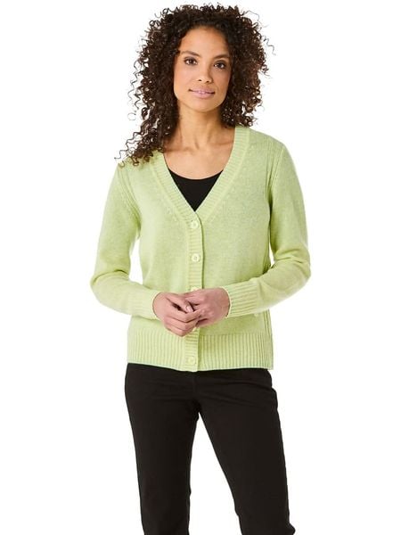 WITT WEIDEN Wełniany kardigan w kolorze zielonym rozmiar: 42. Zielone kardigany WITT WEIDEN, bez wzorów, z kaszmiru. Za 117.17 zł.