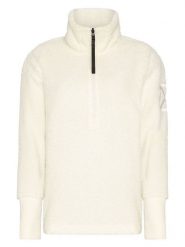 Didriksons Bluza polarowa "Monia" w kolorze białym rozmiar: 36. Białe bluzy Didriksons, bez wzorów, z polaru, bez kaptura. Za 260.99 zł.