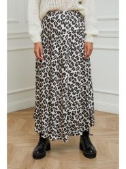 L'armoire de Suzette Spódnica w kolorze kremowo-czarnym rozmiar: 34/36. Brązowe spódnice L'armoire de Suzette, l, bez wzorów, z wiskozy, klasyczne, maxi. Za 86.99 zł.