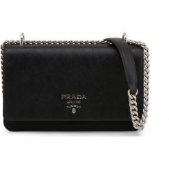 Prada Listonoszka 1BD009_ZMYF. Torebki klasyczne Prada, bez wzorów, z materiału, na ramię, bez dodatków. Za 3,023.00 zł.