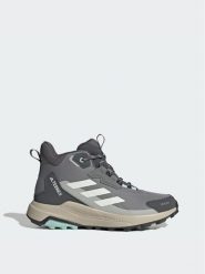 Adidas Trekkingi Terrex Anylander Mid Rain.Rdy Hiking Shoes JR6600 Szary. Szare trekkingi Adidas, z materiału, trekkingowe. Za 439.99 zł.