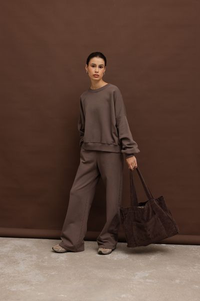 TORBA POPPY CZEKOLADOWA One size - Flawless. Brązowe torby na ramię Flawless, bez wzorów, na ramię, bez dodatków. Za 249.00 zł.