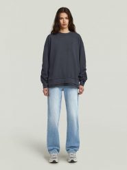 G-Star Bluza w kolorze antracytowym rozmiar: M. Czarne bluzy G-Star, m, z aplikacjami, z bawełny, bez kaptura. Za 184.46 zł.