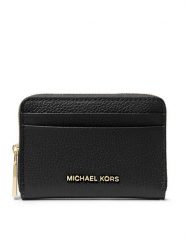 MICHAEL Michael Kors Duży Portfel Damski 32T4GJ6Z5L Czarny. Czarne portfele MICHAEL Michael Kors, bez wzorów, ze skóry. Za 259.99 zł.