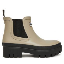Kalosze Barbour. Brązowe kalosze Barbour, bez wzorów. Za 259.99 zł.
