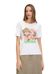 Betty Barclay Koszulka w kolorze białym rozmiar: 46. Białe bluzki Betty Barclay, bez wzorów, bez kołnierzyka, bez ramiączek. Za 69.99 zł.