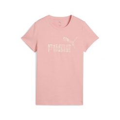 Damska koszulka ESS NATURE 2.0 PUMA Pink Fruit. Czerwone bluzki Puma, xs, bez wzorów, sportowe, bez kołnierzyka, bez ramiączek. Za 109.00 zł.
