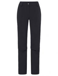 Spodnie damskie Farley Stretch ZO Capri. Czarne spodnie narciarskie Vaude, s, bez wzorów, z materiału, narciarskie. Za 559.00 zł.