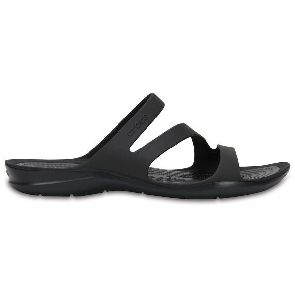 Sandały damskie sportowe Crocs SWIFTWATER SANDAL. Brązowe sandały Crocs, bez wzorów, sportowe, bez obcasa, bez zapięcia. W wyprzedaży za 149.00 zł.