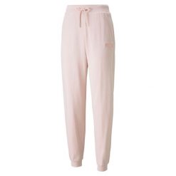 Puma Spodnie Her High Waist 58952836. Czerwone spodnie sportowe Puma, m, bez wzorów, z bawełny, z podwyższonym stanem. Za 177.99 zł.
