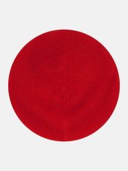 Perfect Cashmere Kaszmirowa czapka "Paris" w kolorze czerwonym rozmiar: onesize. Czerwone czapki Perfect Cashmere, bez wzorów, z kaszmiru. Za 192.79 zł.