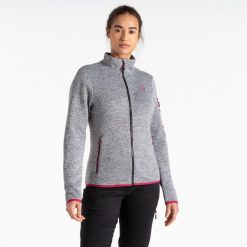 Bluza polarowa damska Dare 2B Torrek Thermal Fleece. Szare bluzy Dare 2b, bez wzorów, z polaru, bez kaptura. W wyprzedaży za 99.99 zł.