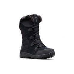 Buty turystyczne zimowe śniegowce damskie, Ice Maiden II. Czarne trapery i śniegowce Columbia, z materiału. Za 498.00 zł.