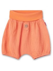 Sanetta Kidswear Szorty w kolorze pomarańczowym rozmiar: 92. Pomarańczowe szorty Sanetta Kidswear, bez wzorów, z bawełny. Za 52.67 zł.