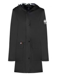 Geographical Norway Parka "Curieuse" w kolorze czarnym rozmiar: L. Czarne parki Geographical Norway, l, bez kaptura. Za 206.45 zł.