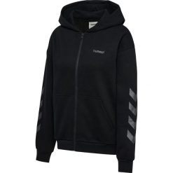 Bluza damska z kapturem Hummel Keeper Chevron. Czarne bluzy Hummel, m, bez wzorów, z bawełny, z kapturem. Za 294.50 zł.