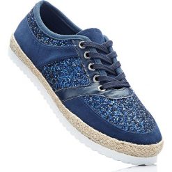 Espadryle bonprix ciemnoniebieski. Niebieskie espadryle bonprix, bez zapięcia. Za 32.99 zł.