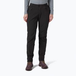 Spodnie softshell damskie Helly Hansen Rask Light Softshell. Czarne spodnie sportowe Helly Hansen, na lato, bez wzorów, z softshellu, trekkingowe. Za 638.00 zł.