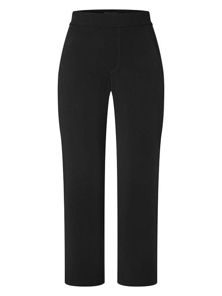 MAC Spodnie "Chiara" w kolorze czarnym rozmiar: 34/L23. Czarne spodnie materiałowe MAC, na co dzień, l, bez wzorów, z materiału, z podwyższonym stanem. Za 195.99 zł.