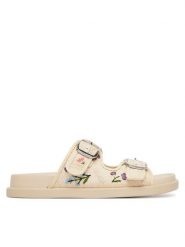 Aldo Klapki Bohochic 14295665 Beżowy. Brązowe klapki Aldo, bez wzorów, z materiału, bez obcasa. Za 339.99 zł.