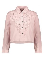 ONLY Kurtka koszulowa w kolorze jasnoróżowym rozmiar: L. Różowe kurtki Only, l, bez wzorów, z bawełny, bez kaptura. Za 172.08 zł.