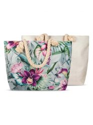 Descanso Torba plażowa "Descanso Allison" ze wzorem - 60 x 43 cm rozmiar: 43x60 cm. Torby na ramię Descanso, bez wzorów, z materiału, na ramię, bez dodatków. Za 34.99 zł.