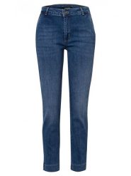 More & More Dżinsy - Slim fit - w kolorze niebieskim rozmiar: 36. Niebieskie jeansy More & More, bez wzorów. Za 53.04 zł.