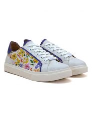 Goby Sneakersy w kolorze biało-niebieskim rozmiar: 40. Białe trampki Goby, bez wzorów, bez zapięcia. Za 304.99 zł.