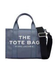 Marc Jacobs Torebka M0016493 Niebieski. Niebieskie torebki klasyczne Marc Jacobs, bez wzorów, z materiału, bez dodatków. Za 859.99 zł.
