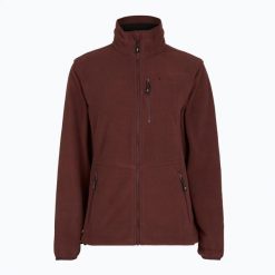 Bluza trekkingowa damska Pinewood Finnveden Fleece. Czerwone bluzy PINEWOOD, s, bez wzorów, z materiału, bez kaptura. Za 239.99 zł.