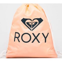 Roxy - Plecak. Czarne plecaki Roxy, bez wzorów, z materiału. W wyprzedaży za 39.90 zł.