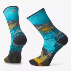 Skarpety Damskie Smartwool Hike Light Cushion Great Excursion Print Crew Socks. Skarpety Smartwool, bez wzorów, z wełny. Za 105.48 zł.
