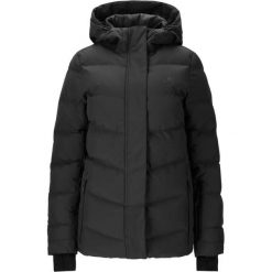 Damska kurtka narciarska Whistler Cheno. Czarne kurtki narciarskie Whistler, bez wzorów, bez kaptura, narciarskie. W wyprzedaży za 441.99 zł.