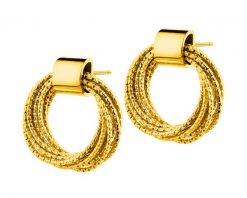 Kolczyki ze stali szlachetnej - koła. Kolczyki Elixa, ze stali. Za 199.00 zł.