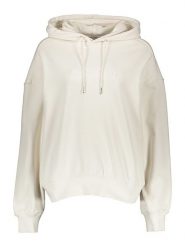 Calvin Klein Bluza w kolorze kremowym rozmiar: S. Brązowe bluzy Calvin Klein, s, bez wzorów, z bawełny, z kapturem. Za 212.95 zł.