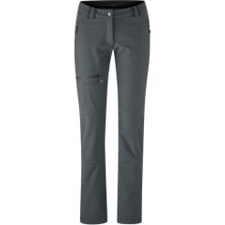 Damskie spodnie softshellowe Maier Sports Adakit. Brązowe spodnie narciarskie Maier Sports, s, bez wzorów, z gumy, narciarskie. Za 731.55 zł.