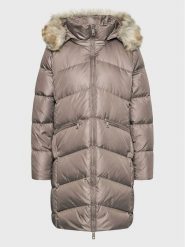 Calvin Klein Curve Płaszcz zimowy Essential K20K205144 Brązowy Regular Fit. Brązowe płaszcze Calvin Klein Curve, na zimę, xl, bez wzorów, z syntetyku, bez kaptura. Za 1,289.00 zł.