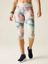 Dare 2b Legginsy funkcyjne "Influential II" ze wzorem rozmiar: 42. Brązowe legginsy Dare 2b, bez wzorów, z materiału, outdoorowe. Za 109.26 zł.