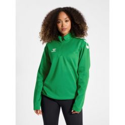 Bluza do piłki ręcznej dla dorosłych Hummel hml CORE XK. Zielone bluzy Hummel, s, bez wzorów, bez kaptura. Za 200.50 zł.
