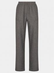 American Vintage Spodnie dzianinowe Bobypark BOBY05BE24 Szary Relaxed Fit. Szare spodnie materiałowe American Vintage, l, bez wzorów, z bawełny. Za 119.99 zł.