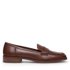 Lordsy Sergio Bardi. Brązowe lordsy Sergio Bardi, bez wzorów, bez obcasa, bez zapięcia. Za 299.99 zł.