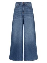 MOSS COPENHAGEN Dżinsy - Wide leg - w kolorze niebieskim rozmiar: S. Niebieskie jeansy Moss Copenhagen, s, bez wzorów, z podwyższonym stanem. Za 189.95 zł.