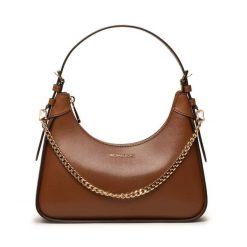 Torebka MICHAEL Michael Kors. Brązowe torebki klasyczne MICHAEL Michael Kors, bez wzorów, bez dodatków. Za 969.99 zł.
